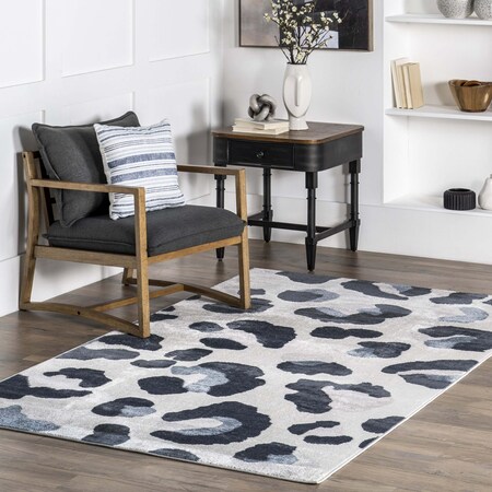 Nuloom Shakira Modern Leopard Area Rug 4ft 3in x 6ft LPBL19A-406